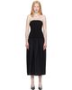 rag & bone rag & bone Black Irina Mixed-Media Midi Dress - 1