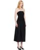 rag & bone rag & bone Black Irina Mixed-Media Midi Dress - 2