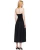 rag & bone rag & bone Black Irina Mixed-Media Midi Dress - 3