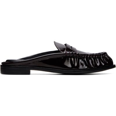 rag & bone rag & bone Black Lexi Mule Slip-on Loafers