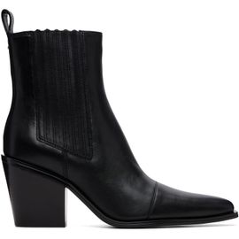 rag & bone rag & bone Black Newbury Leather Chelsea Boots