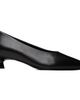 rag & bone rag & bone Black Paloma Leather Heels - 1