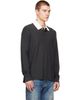 rag & bone rag & bone Black Piqué Rugby Polo - 2