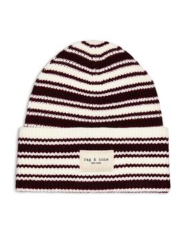 Rag & Bone rag & bone Blake Stripe Knit Beanie