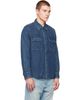 rag & bone rag & bone Blue CPO Denim Shirt - 2