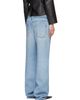 rag & bone rag & bone Blue Miramar Mallow Wide Leg Trousers - 3