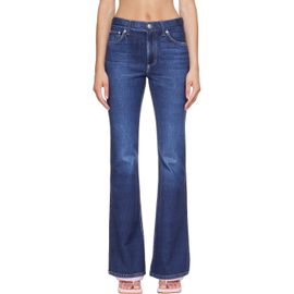 rag & bone rag & bone Blue Miramar Ponte Dahlia Mid Rise Flare Jeans