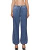 rag & bone rag & bone Blue Miramar Satin Bubble Lounge Pants - 1
