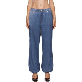 rag & bone rag & bone Blue Miramar Satin Bubble Lounge Pants