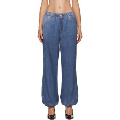 rag & bone rag & bone Blue Miramar Satin Bubble Lounge Pants