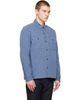 rag & bone rag & bone Blue Overdyed Workwear Denim Shirt - 2