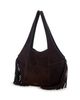 Rag & Bone rag & bone Brayton Medium Fringed Suede Hobo Bag - 5