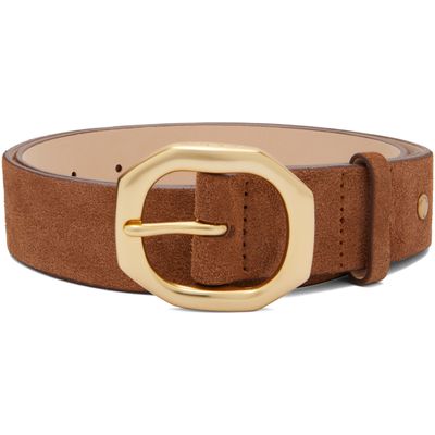 rag & bone rag & bone Brown Audrey Suede Belt