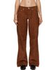 rag & bone rag & bone Brown Cam Suede Pants - 1