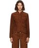 rag & bone rag & bone Brown Mercer Suede Jacket - 1