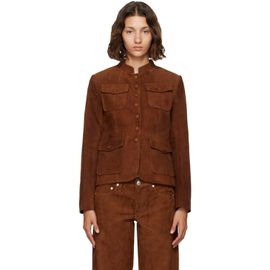 rag & bone rag & bone Brown Mercer Suede Jacket
