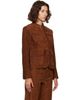 rag & bone rag & bone Brown Mercer Suede Jacket - 2