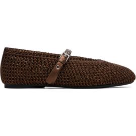rag & bone rag & bone Brown Spire Mary Jane Ballerina Flats