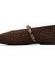 rag & bone rag & bone Brown Spire Mary Jane Ballerina Flats - 3