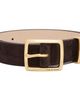 rag & bone rag & bone Brown Suede X Boyfriend 2.0 Belt - 1