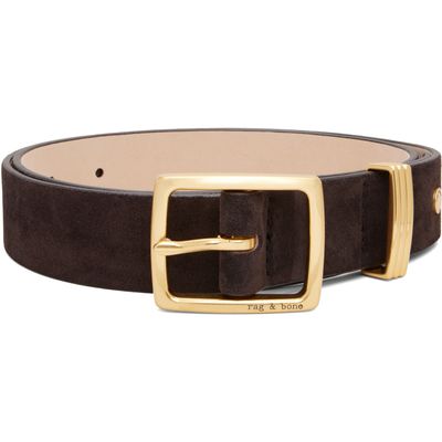rag & bone rag & bone Brown Suede X Boyfriend 2.0 Belt