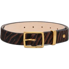 rag & bone rag & bone Brown X Boyfriend Calf Hair Belt