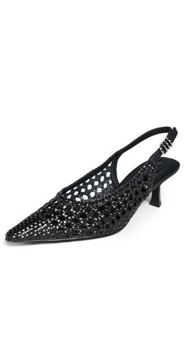 rag & bone rag & bone Brynn Slingback Heels Blkwv