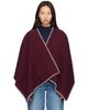 rag & bone rag & bone Burgundy Ingrid Shawl - 1