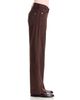Rag & Bone rag & bone Cam Faux Suede Mid Rise Straight Jeans in Dark Brown - 4