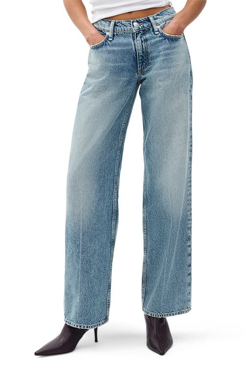 rag & bone rag & bone Cam Low Rise Relaxed Straight Jeans