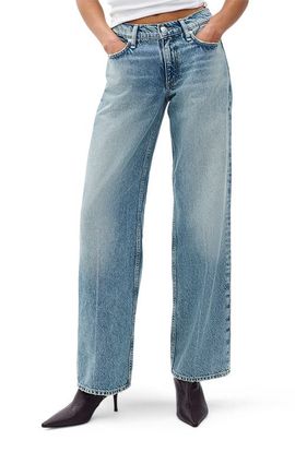rag & bone rag & bone Cam Low Rise Relaxed Straight Jeans