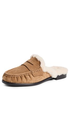 rag & bone rag & bone Carter Shearling Mules Tfesd