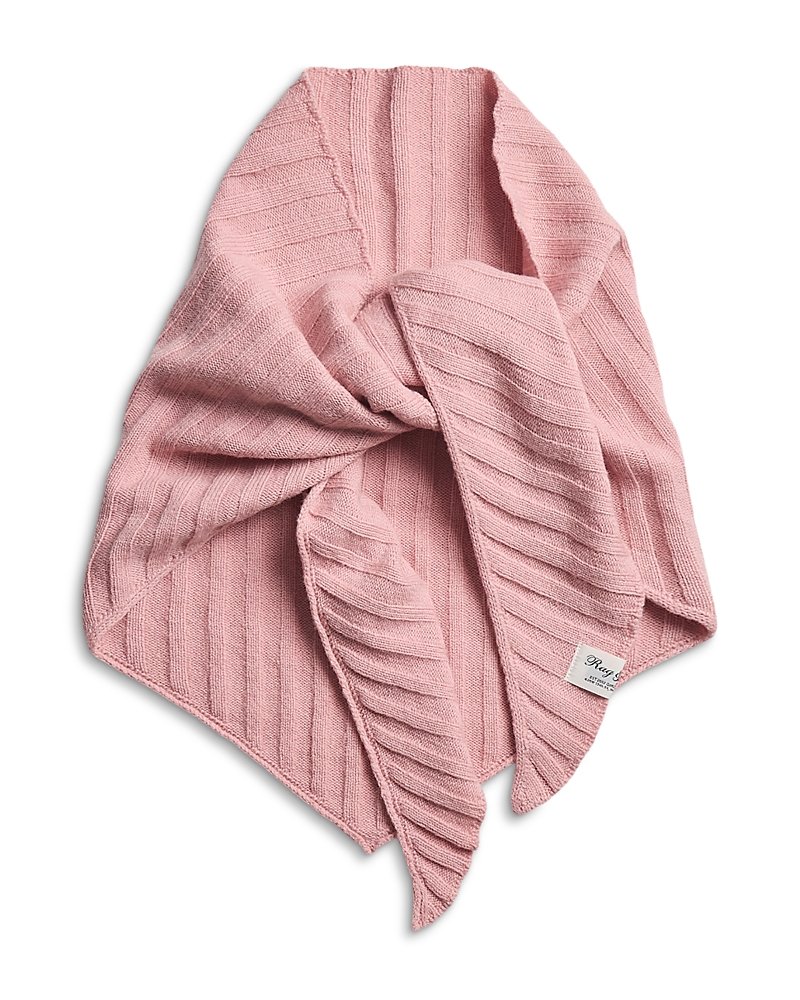 Rag & Bone rag & bone Cassidy Triangle Ribbed Cashmere Scarf
