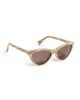 rag & bone rag & bone Cat Eye Acetate Sunglasses Shiny Bone Horn One - 6