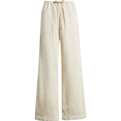 rag & bone rag & bone Claire Cotton Blend Wide Leg Pants