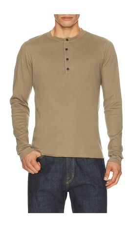 Rag & Bone Rag & Bone Classic Textured Knit Henley