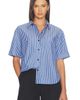 Rag & Bone Rag & Bone Connie Short Sleeve Stripe Shirt - 1