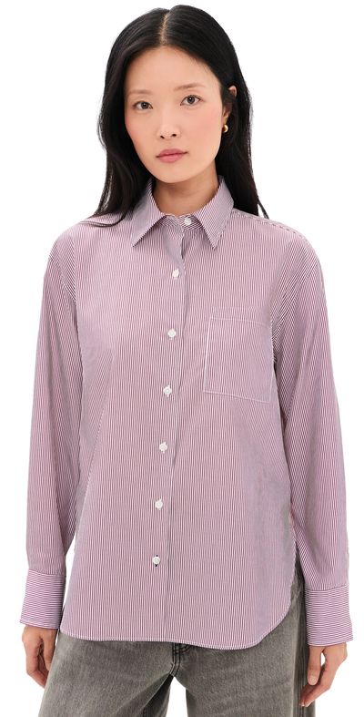 rag & bone rag & bone Connie Stripe Shirt Brredstrp