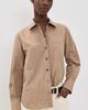 rag & bone rag & bone Connie Taffeta Plaid Shirt Khaki Plaid - 2