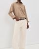 rag & bone rag & bone Connie Taffeta Plaid Shirt Khaki Plaid - 5