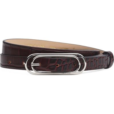rag & bone rag & bone Duo Rounded Rebound Leather Belt