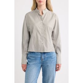 rag & bone rag & bone Dustin Striped Cotton Poplin Shirt