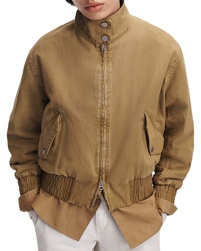 Rag & Bone rag & bone Eliza Canvas Bomber Jacket