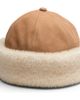 rag & bone rag & bone Elle Faux Shearling & Suede Cap - 1
