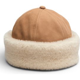 rag & bone rag & bone Elle Faux Shearling & Suede Cap