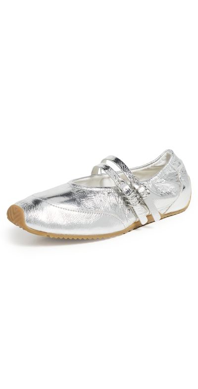rag & bone rag & bone Emilee Mary Jane Runner Sneakers silvr