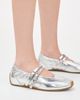 rag & bone rag & bone Emilee Mary Jane Runner Sneakers silvr - 3