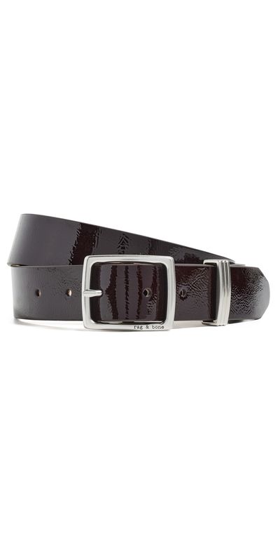 rag & bone rag & bone Ex-Boyfriend Belt 2.0 Morello Patent