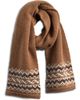 rag & bone rag & bone Fallon Stud Fair Isle Wool Blend Scarf - 1
