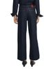 Rag & Bone rag & bone Featherweight Andi Ankle Wide Leg Jeans in Dark Rinse - 4